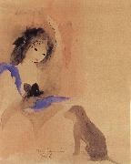 Marie Laurencin Youlida oil on canvas